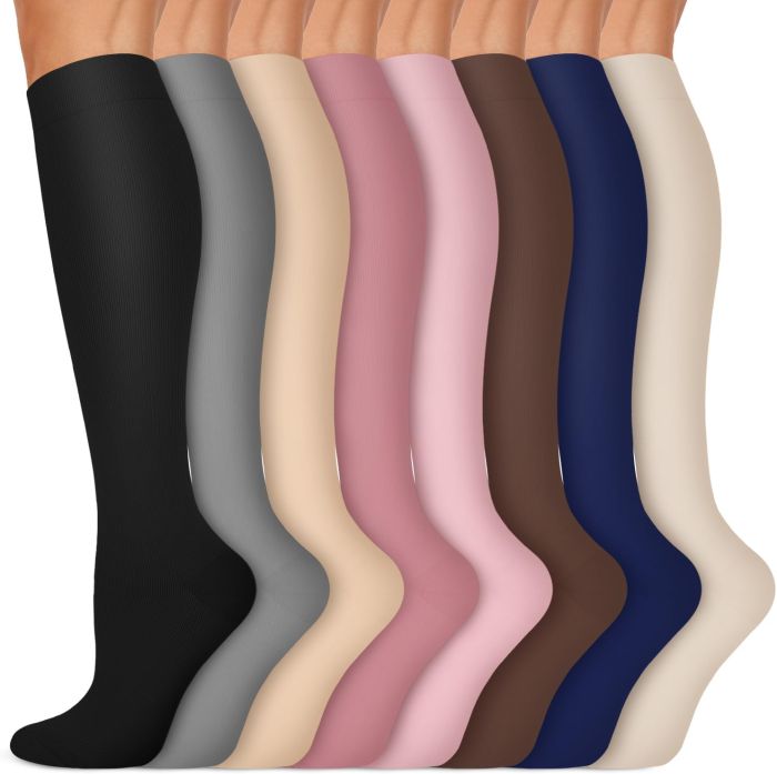 Copper Socks 8-Pair Pack